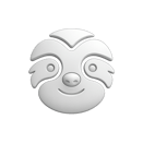 logotipo dma 3d-2 blanco
